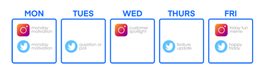social media business scheduling
